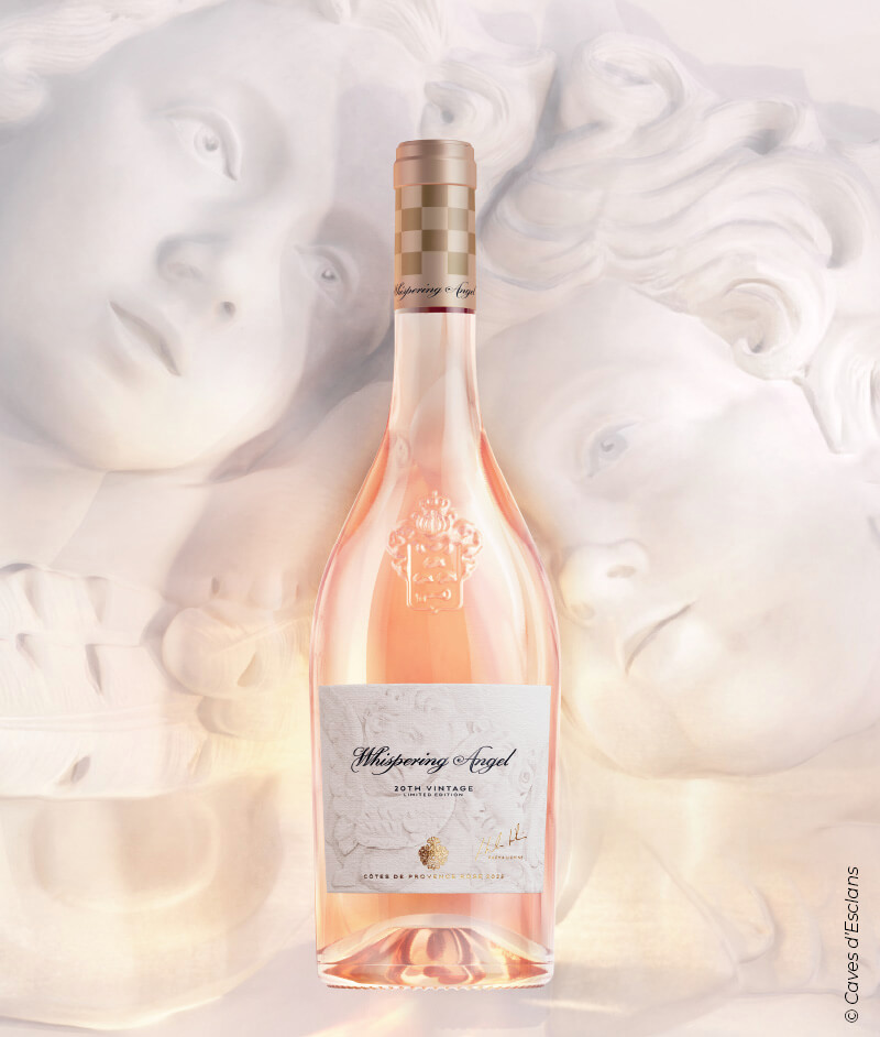 Whispering Angel 20th Vintage rosé 2025