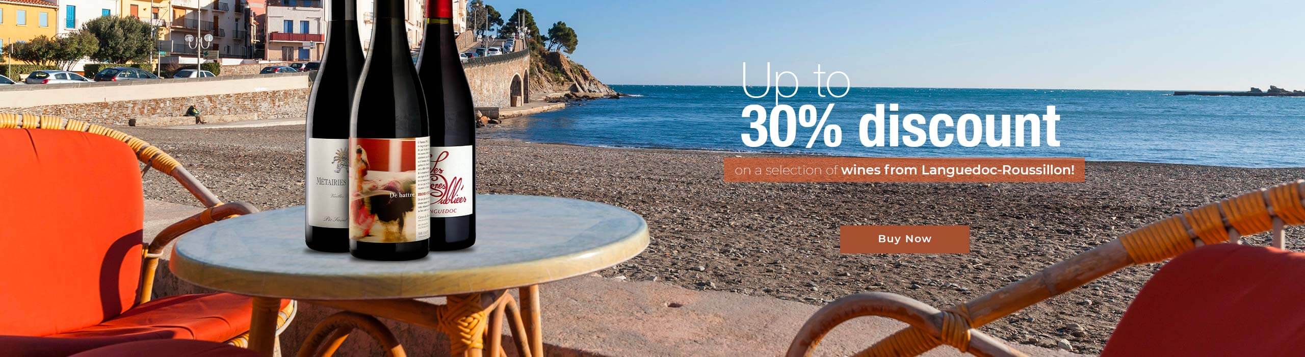 Languedoc-Roussillon: up to 30% discount on a selection of wines!