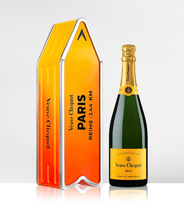 Brut Carte Jaune Arrow Orange Personnalisée Paris
