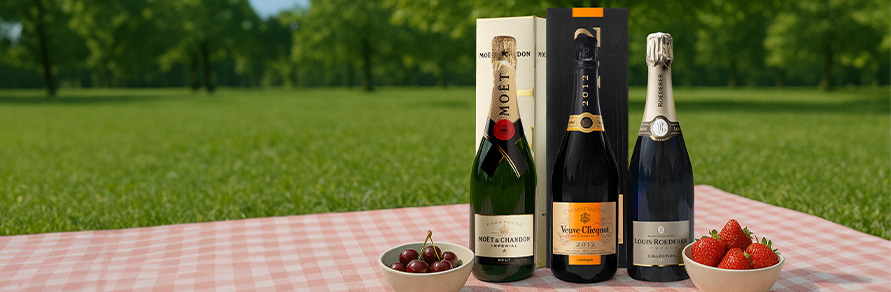 Up to 25% off a selection of Champagnes