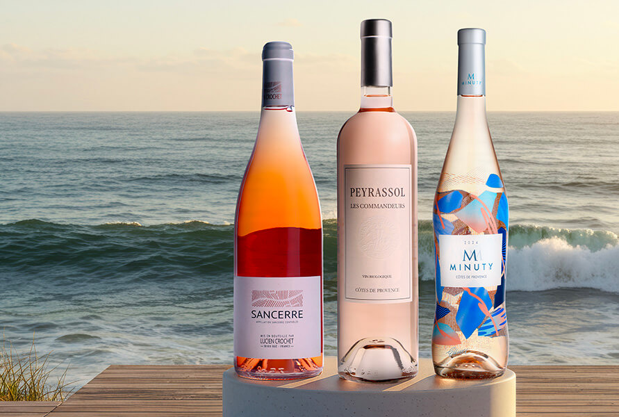 Up to 25% off a selection of rosé