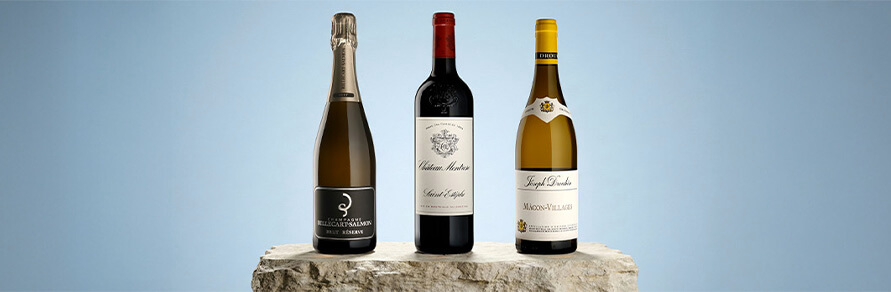 Two bottle with New york view