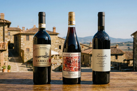 A selection of bottles