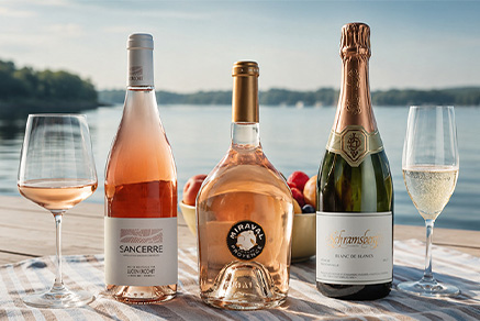 Bottles of wines