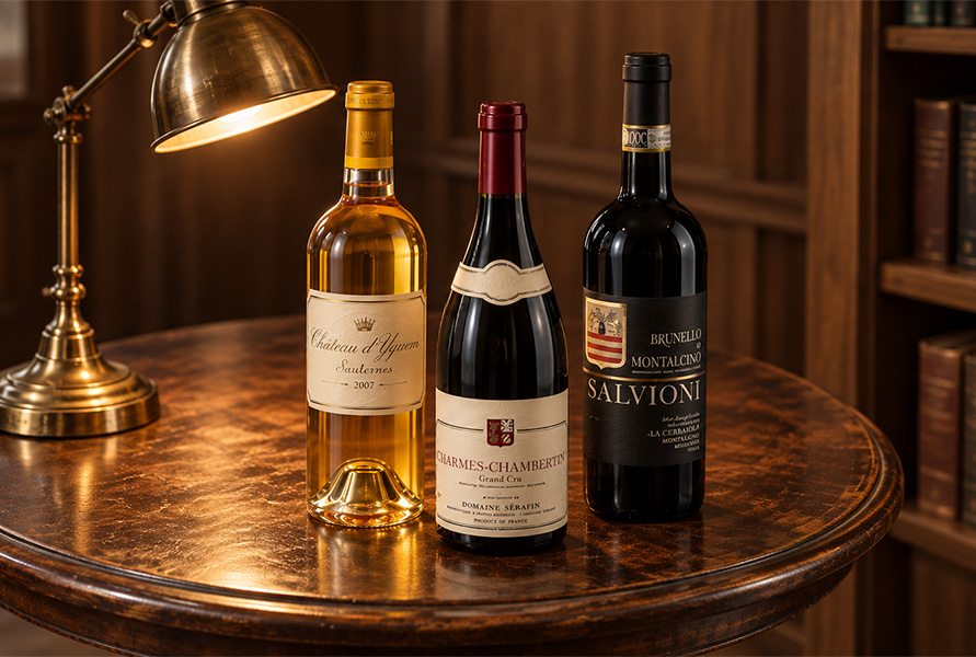 Bottles of wines for highly rated wins offer