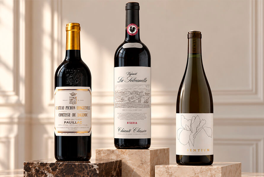 Bottles of wines October offer
