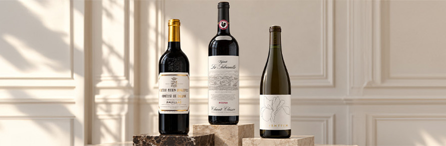 Bottles of wines October offer